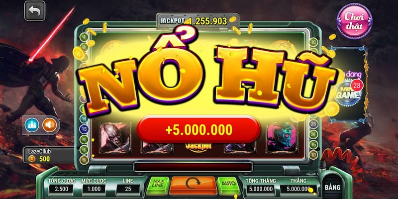Lợi ích khi chơi game nổ hũ