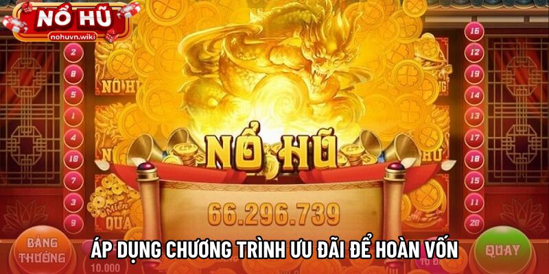 Áp dụng chương trình ưu đãi để hoàn vốn
