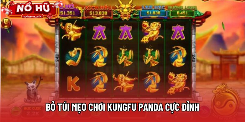 Bỏ túi mẹo chơi Kungfu Panda cực đỉnh